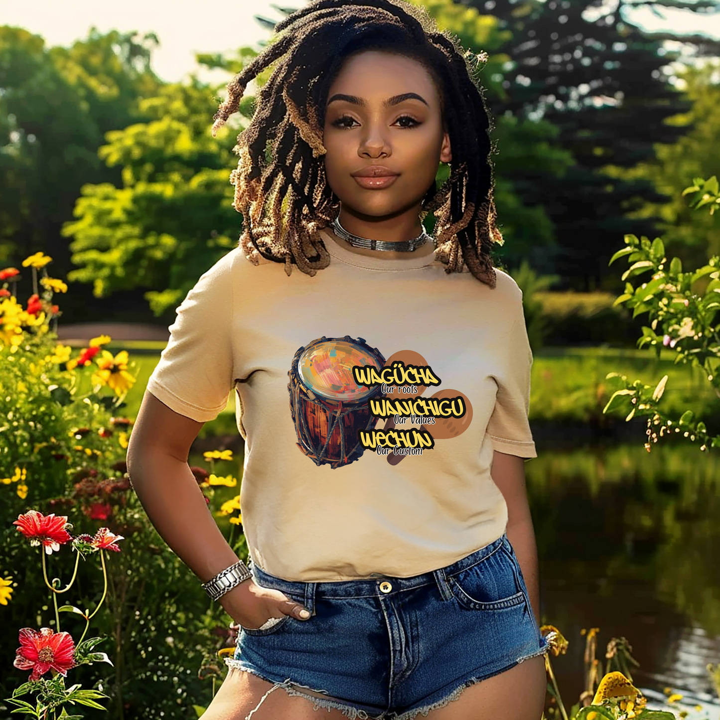 Garifuna Kulcha month! 19th T-shirt.