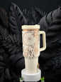 Dreamcatcher laser engrave 40 oz tumbler