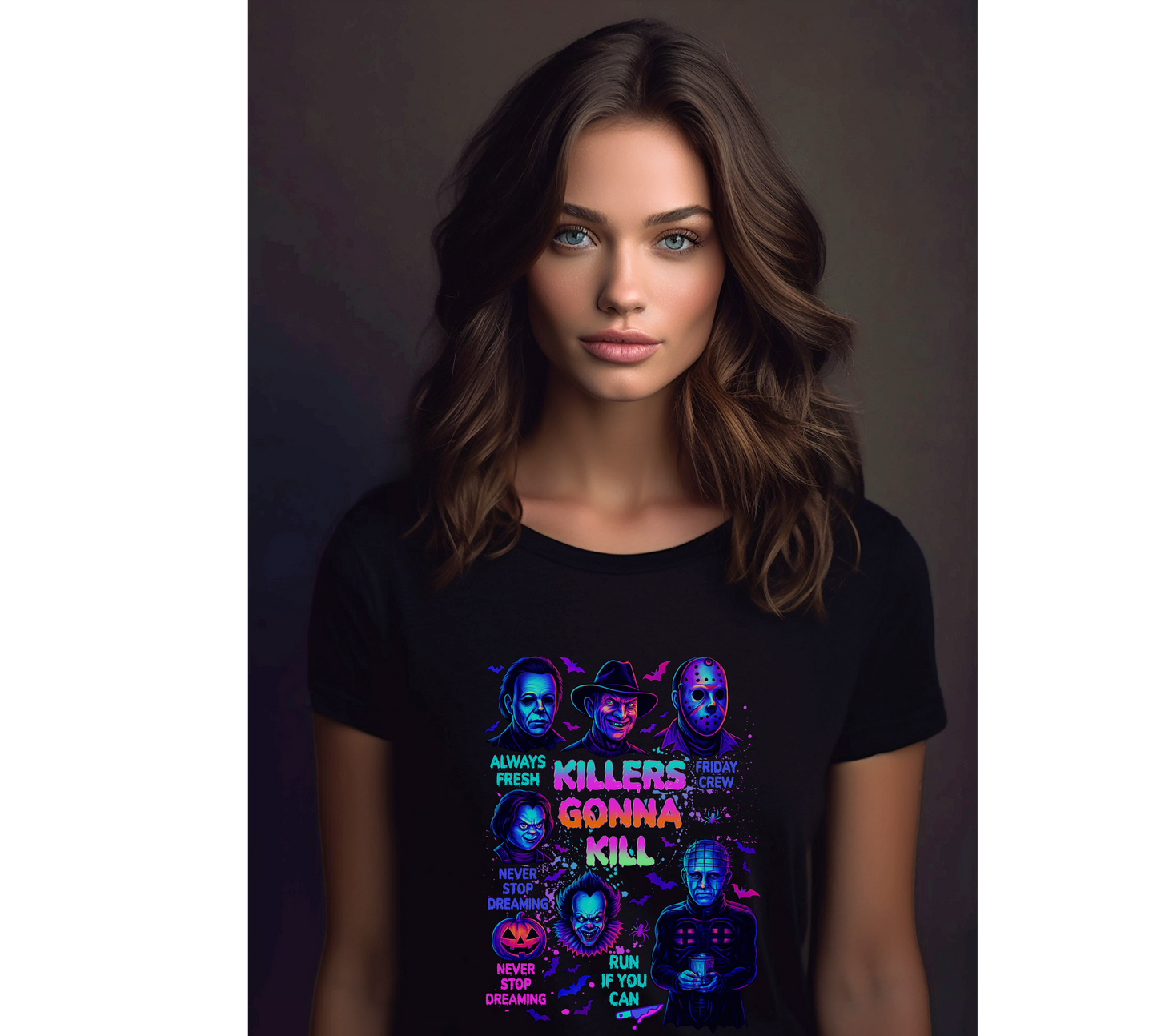 Killers gonna glow crew tee