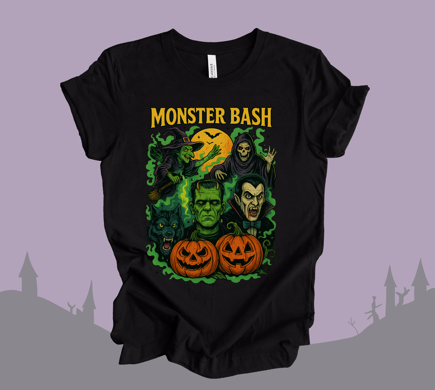 Monster Bash, Fangs out, Beats up