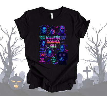 Killers gonna glow crew tee