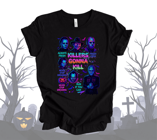 Killers gonna glow crew tee