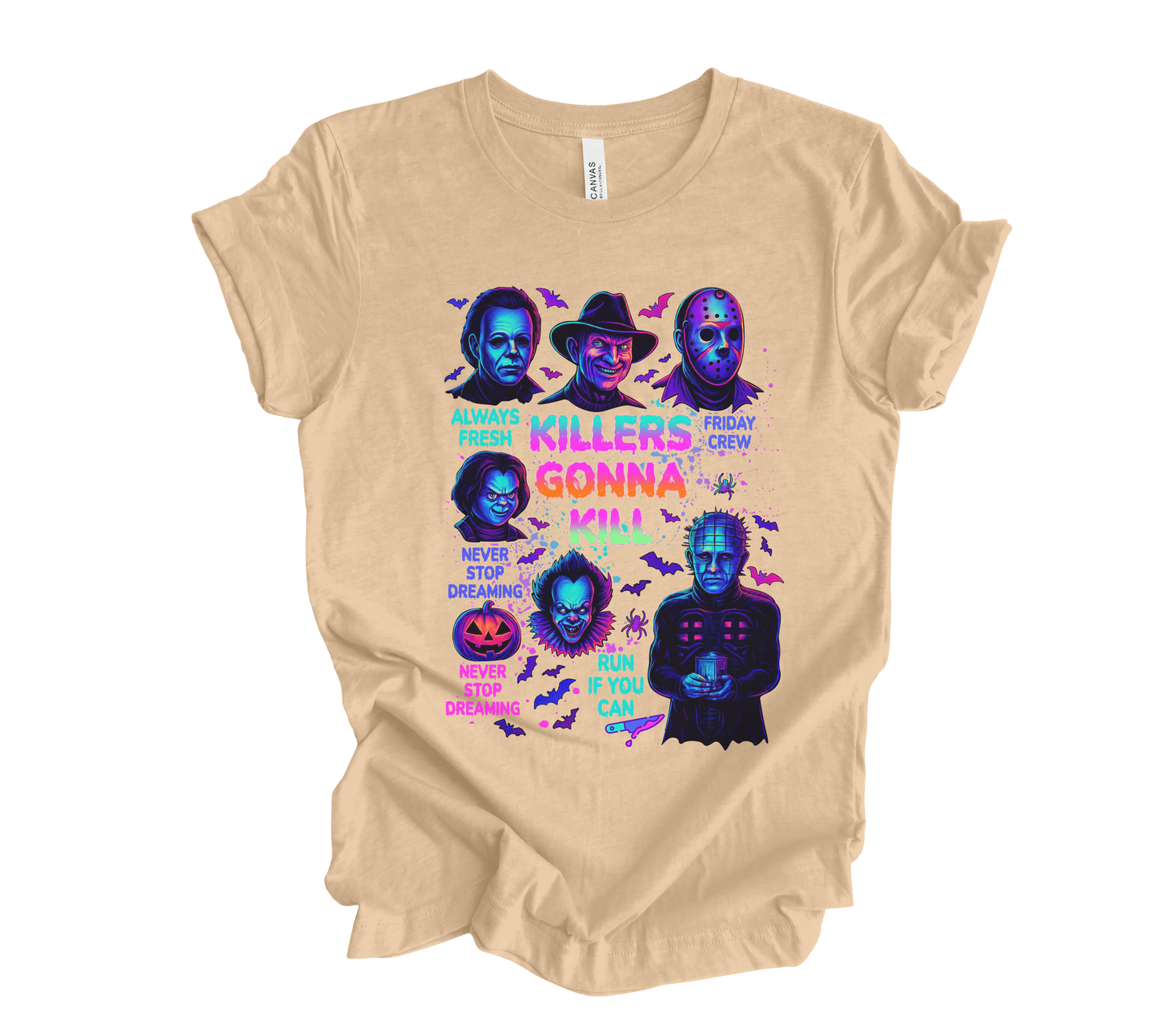 Killers gonna glow crew tee