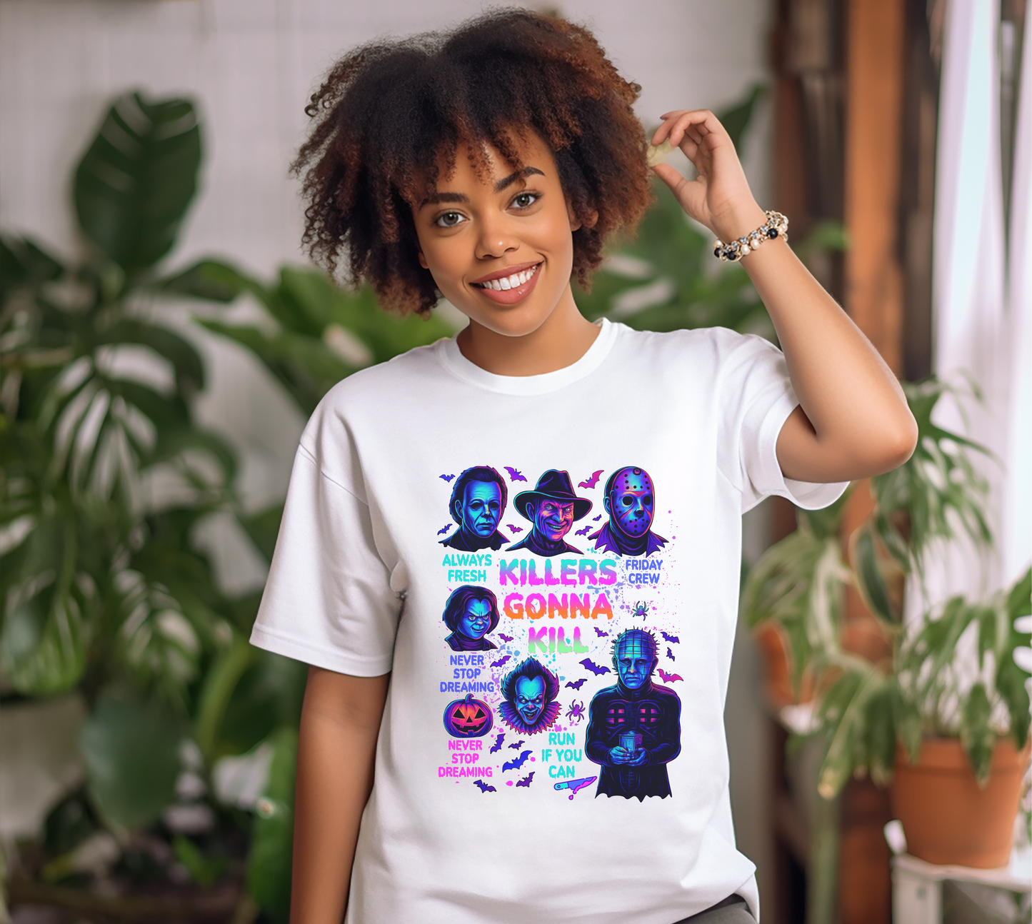 Killers gonna glow crew tee