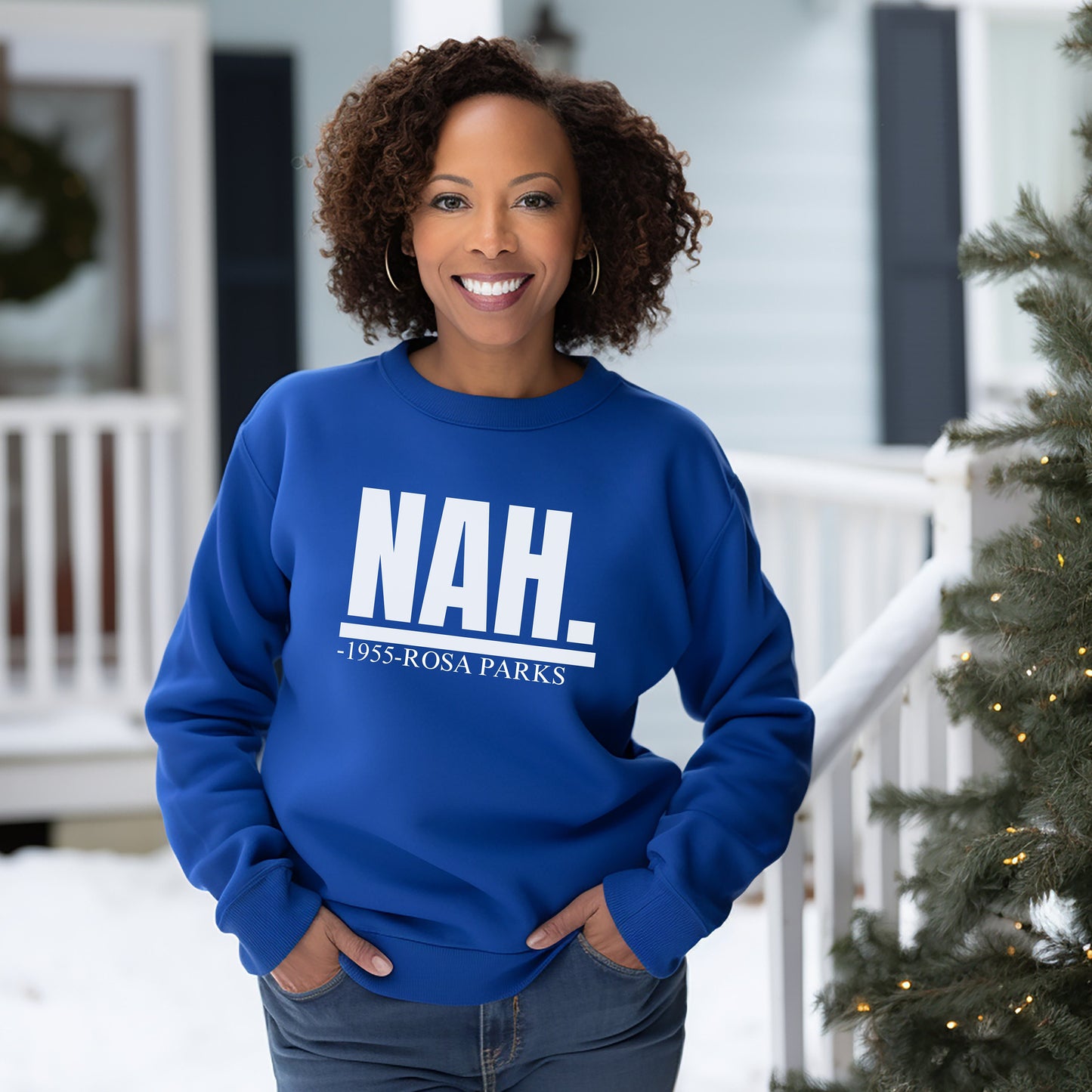 Rosa Parks Nah 1955 Sweatshirt, Rosa Parks Black history hoodie, Black history Rosa Parks Sweatshirt, Black history month, Black history