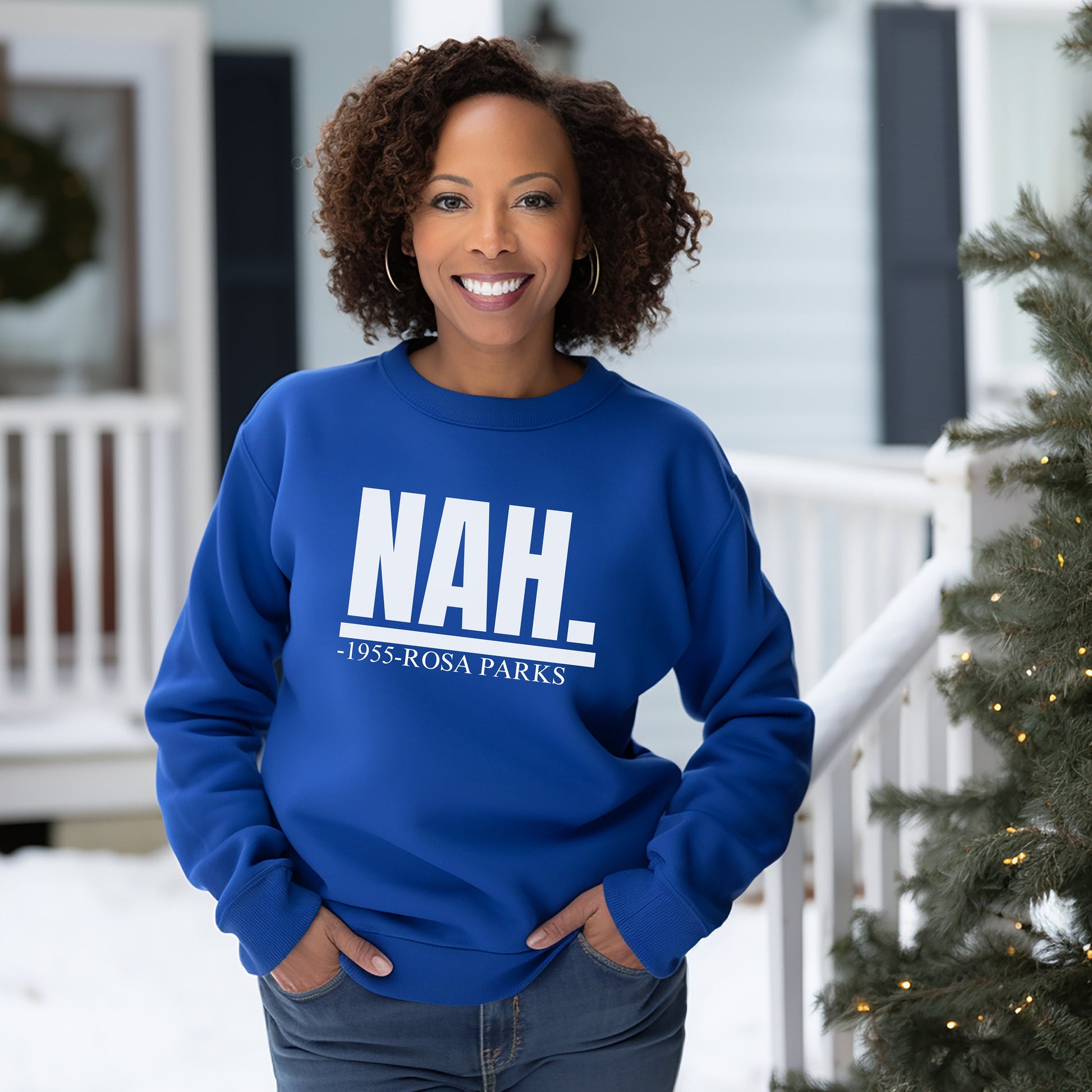 Rosa Parks Nah 1955 Sweatshirt, Rosa Parks Black history hoodie, Black history Rosa Parks Sweatshirt, Black history month, Black history