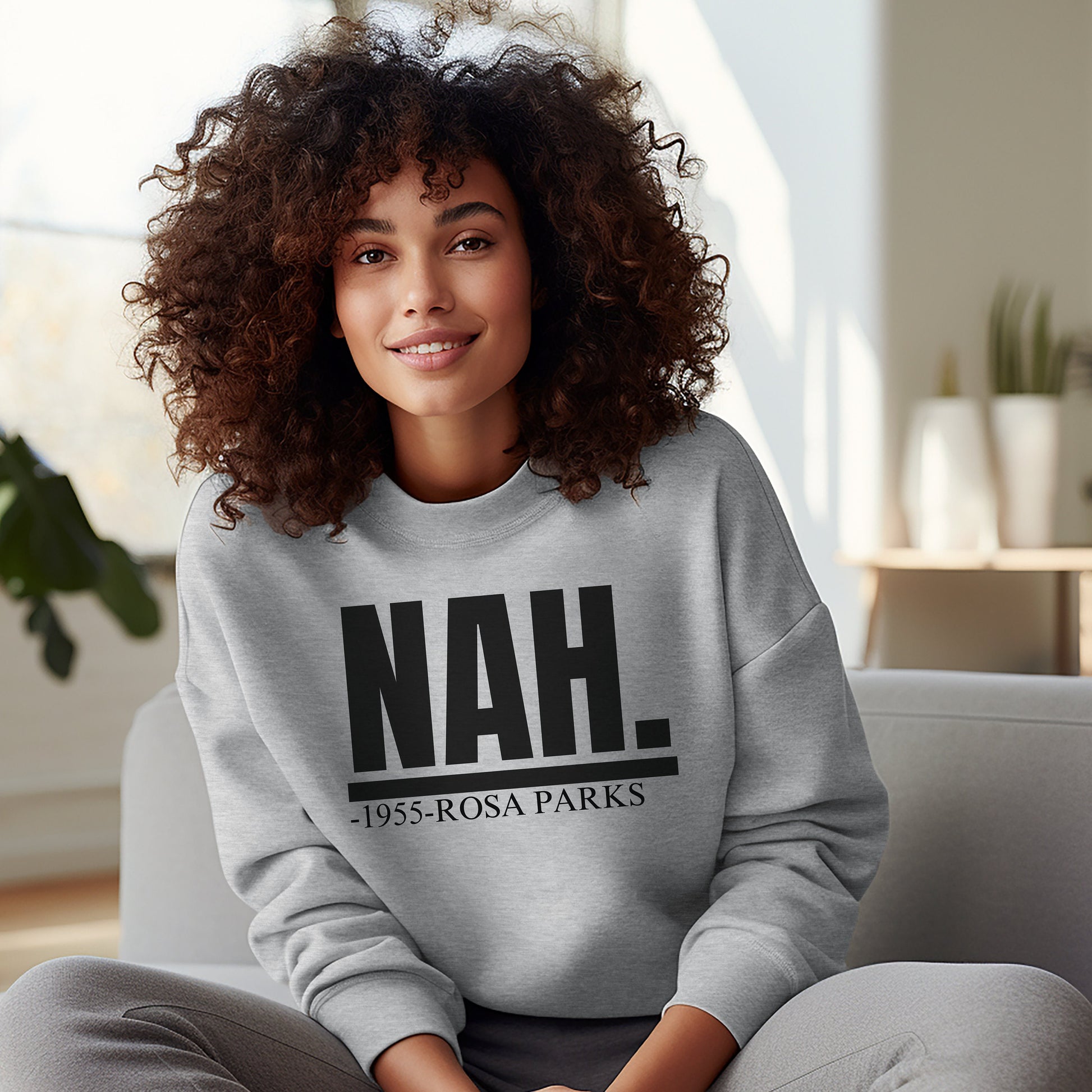 Rosa Parks Nah 1955 Sweatshirt, Rosa Parks Black history hoodie, Black history Rosa Parks Sweatshirt, Black history month, Black history