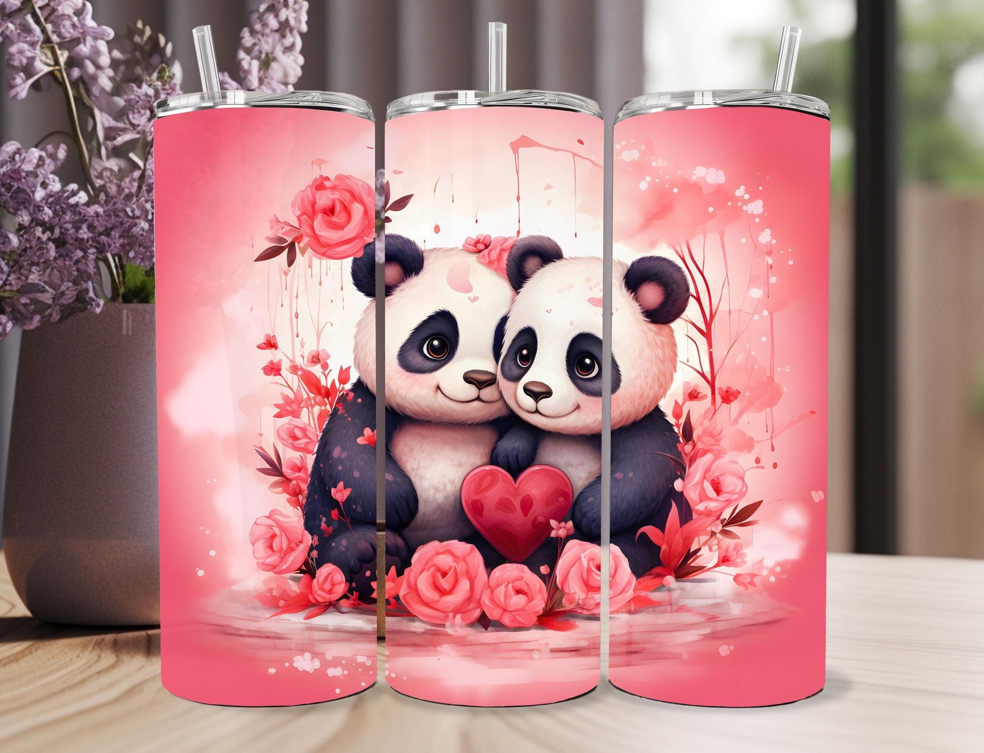Valentines day 20 oz, 30oz or 40oz tumblers, Cute pet valentine design tumblers, cupid mugs, love bug, puppy lovers, cat mom, wife Vday gift