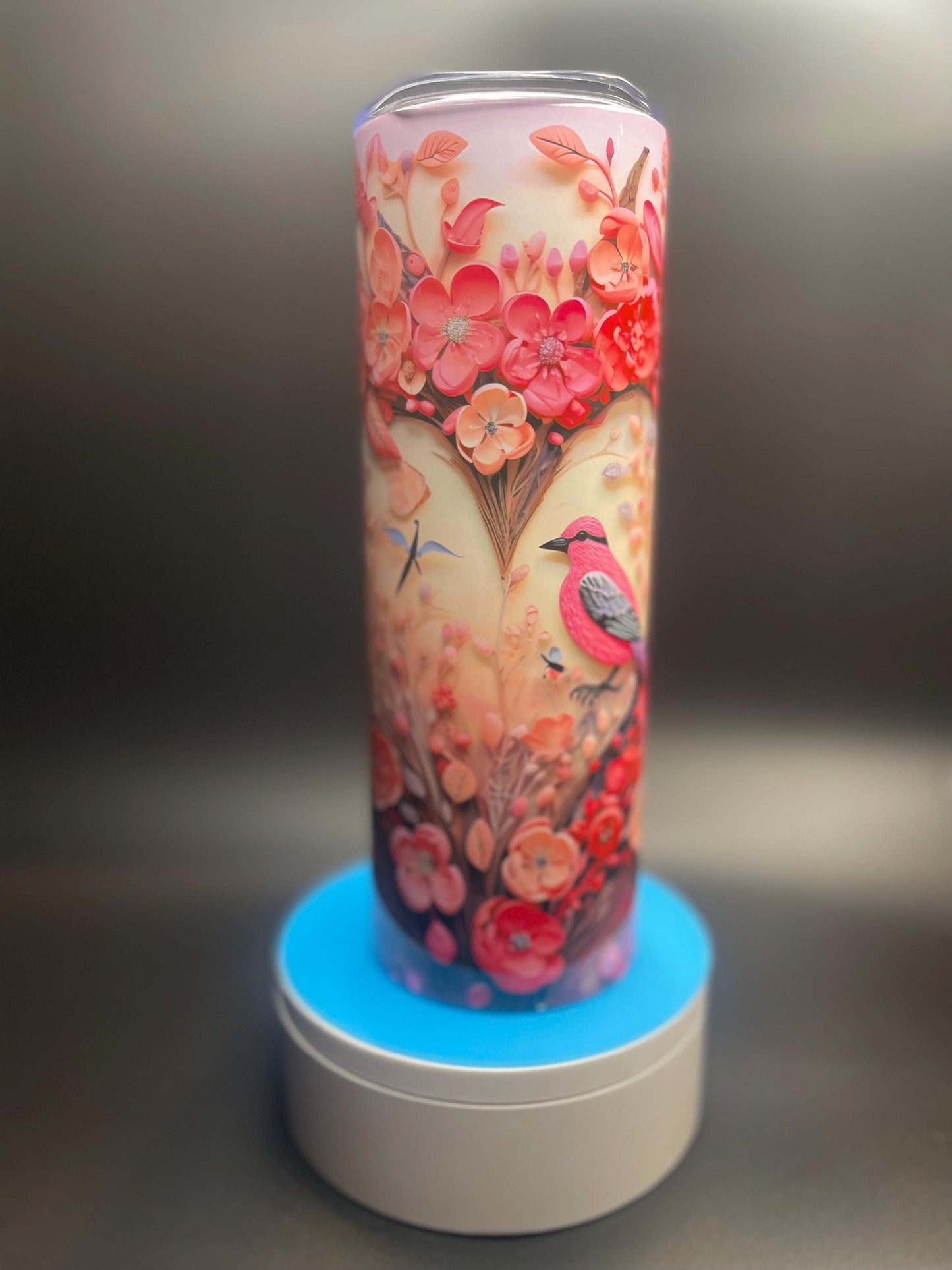 Floral, bird, valentine Love