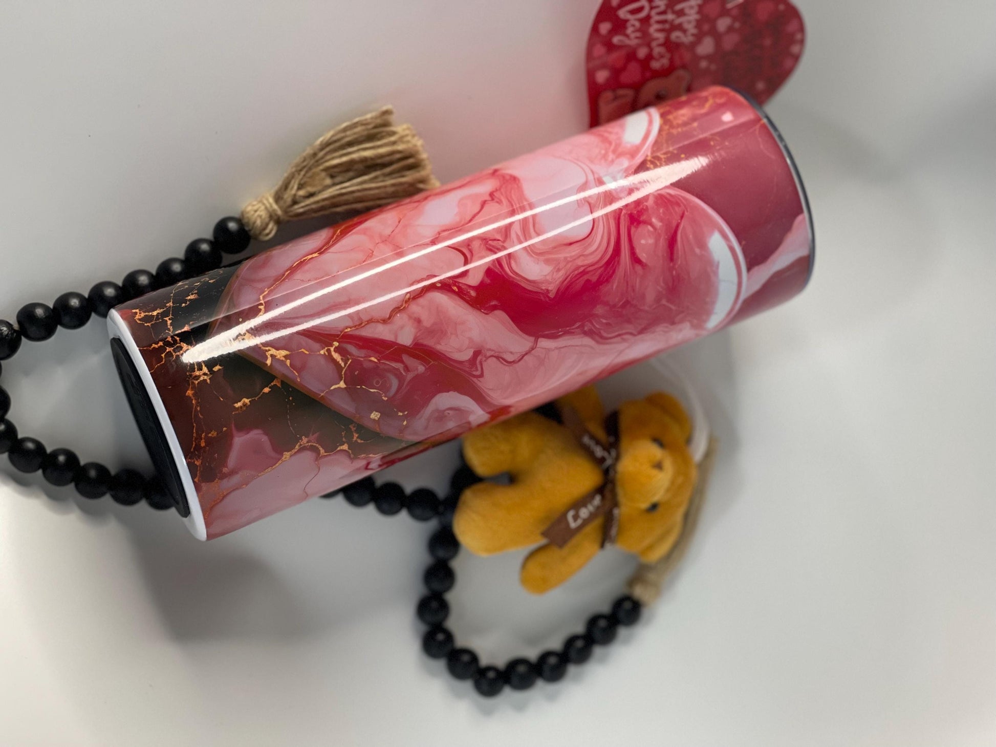 Valentine special, month of love Vday tumblers, valentine gift idea for love ones, surprise 20 0z or 30 oz marble heart insulated tumblers.