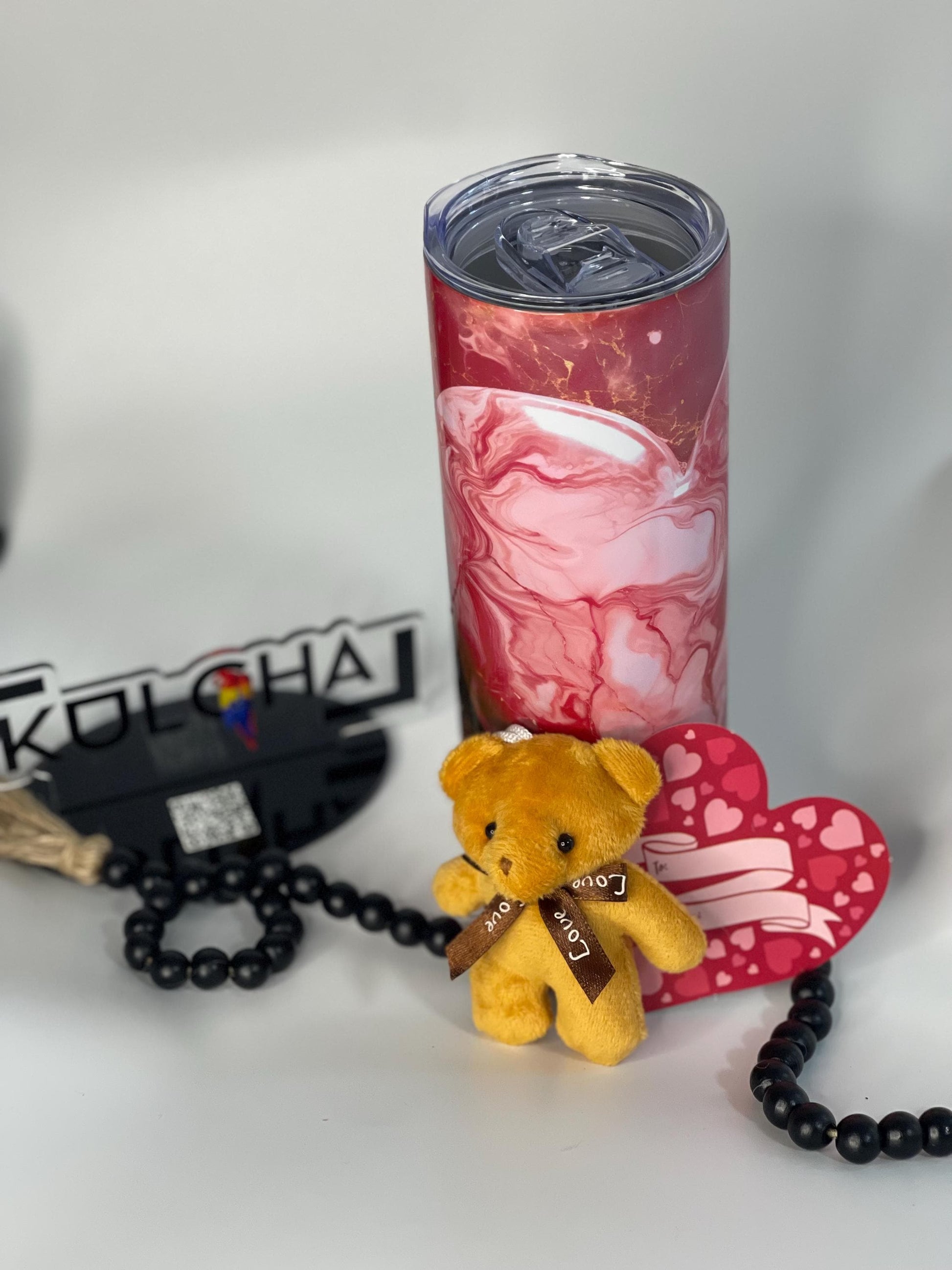 Valentine special, month of love Vday tumblers, valentine gift idea for love ones, surprise 20 0z or 30 oz marble heart insulated tumblers.