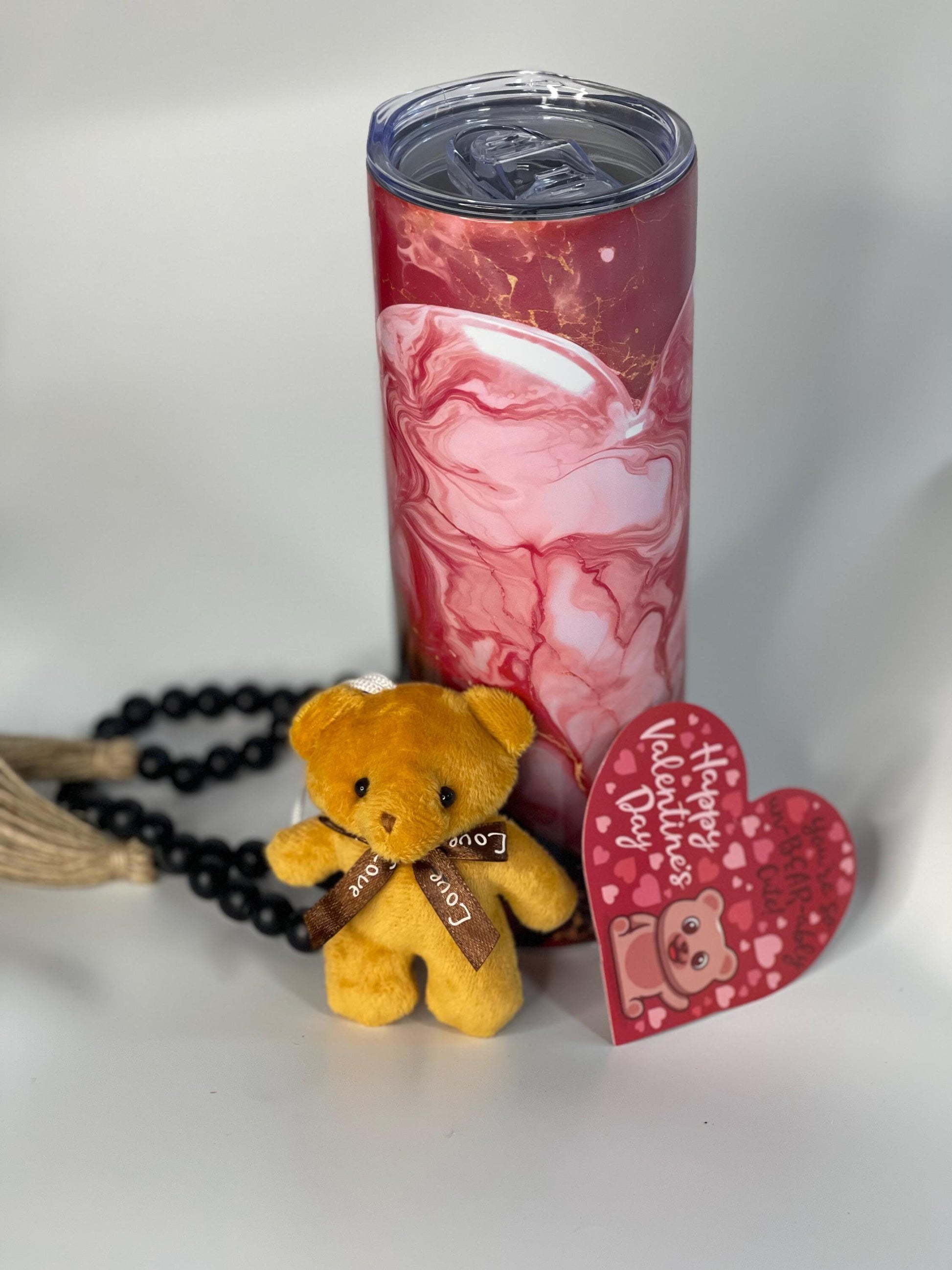 Valentine special, month of love Vday tumblers, valentine gift idea for love ones, surprise 20 0z or 30 oz marble heart insulated tumblers.