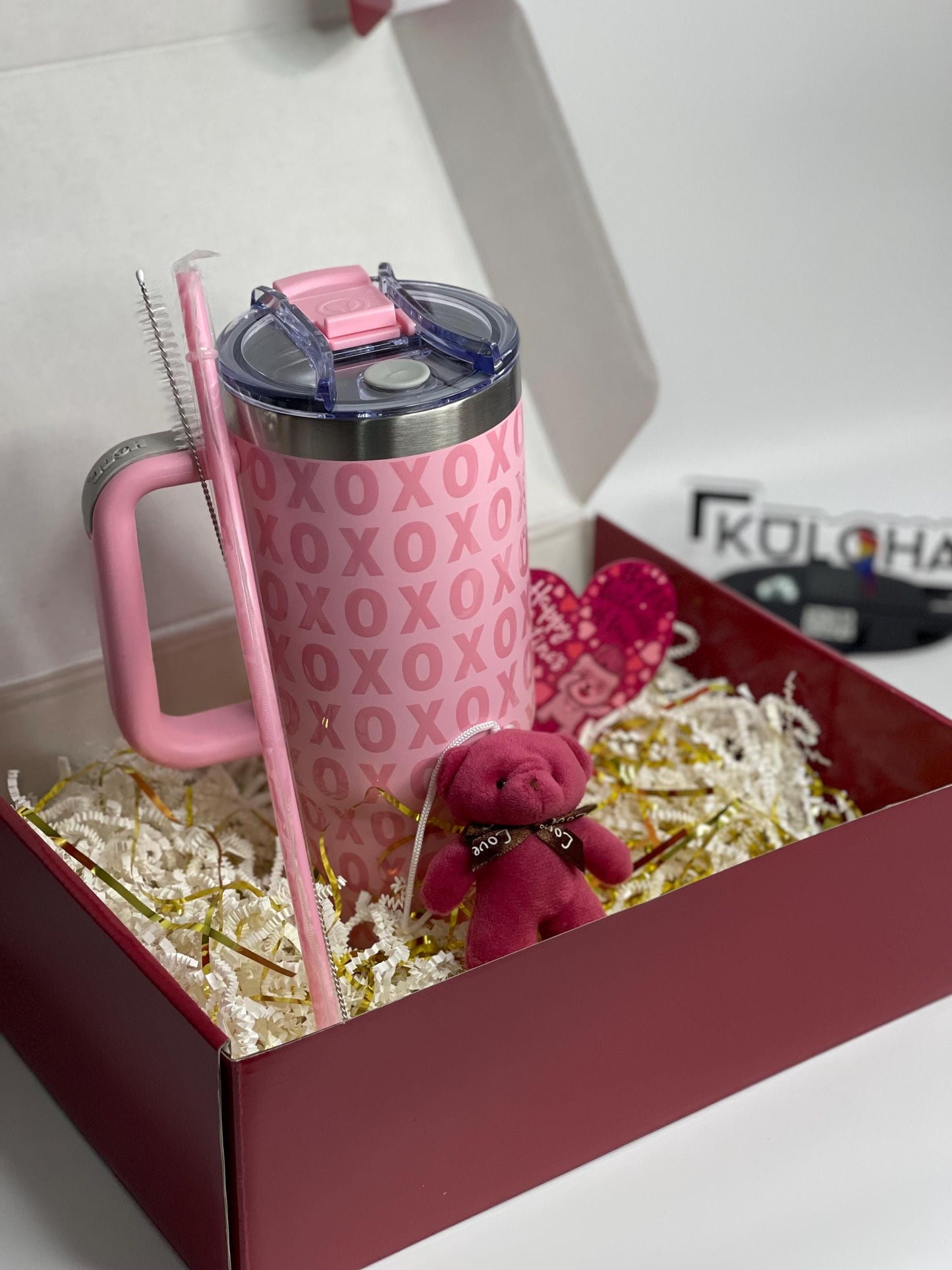40 oz Valentine day special, Limited edition hearts, kisses and xoxo designs, special gifts for special someone, LIMITED SUPPLY