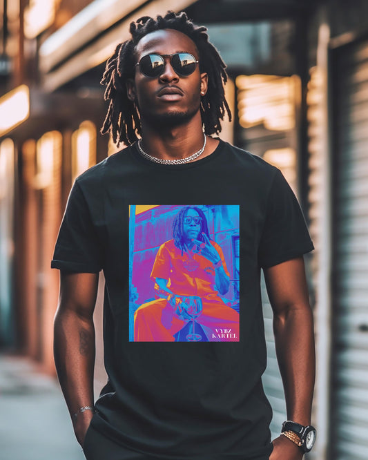 Heatwave Kartel Designer Tee Worl boss Vybz Dancehall merch, Boss t-shirt, negative graphic t-shirt, Caribbean merch, dancehall concert wear