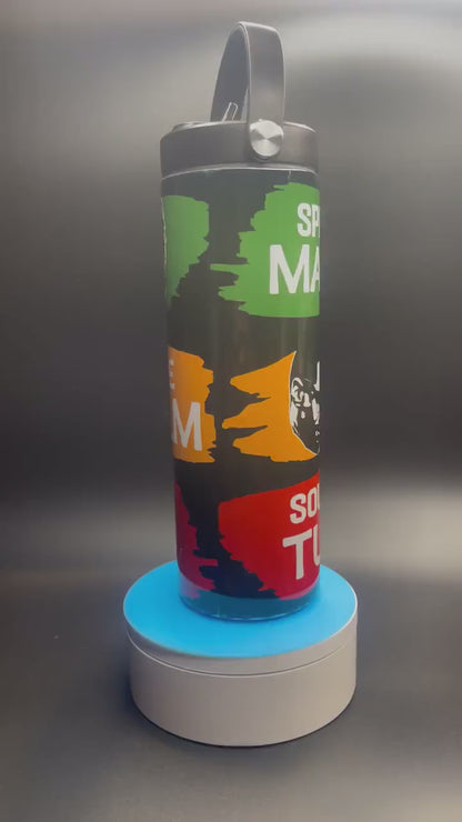 Ready to ship 20 oz tumbler/bottle, various designs for everyone, Valentines, New years, birthday, Medical, Inspirational, Custom tumbler.